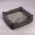Soft Pet Bed for Small Dogs and Cats with Cushion, 62x50cm - Living Promotion