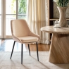 Jarva Modern Velvet Upholstered Chair for Kitchen and Dining Room On Sale
