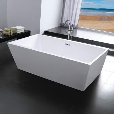 Milo Rectangular Design Freestanding Bathtub