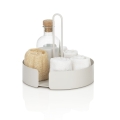 Joko White Metal Round Tray Organizer Promotion