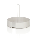 Joko White Metal Round Tray Organizer Sale