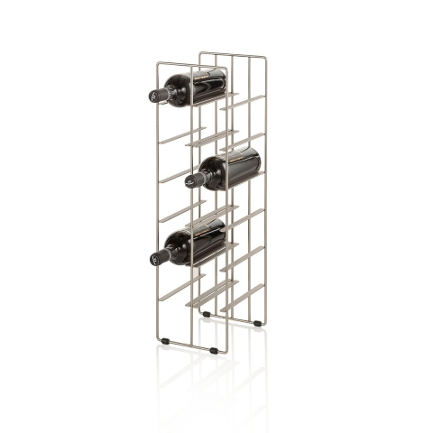 Modern satin metal wine bottle holder 12 bottles of Jin Promotion