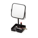 Ketty Tabletop Magnifying Mirror with Built-in Tray On Sale