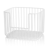 Kinzo Modern White Stackable Storage Organizer Basket On Sale