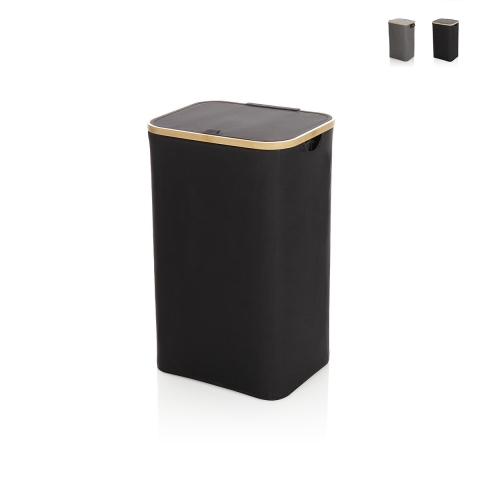 Mark Bamboo and Fabric Laundry Basket Promotion