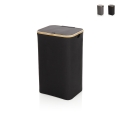 Mark Bamboo and Fabric Laundry Basket Promotion