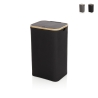 Mark Bamboo and Fabric Laundry Basket Promotion
