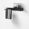 Reversible Wall Shelf in Matte Metal, Modern Design Ryo On Sale