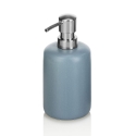 Skylar 4-Piece Matte Blue Ceramic Bathroom Accessory Set On Sale