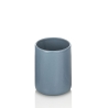 Skylar 4-Piece Matte Blue Ceramic Bathroom Accessory Set Sale