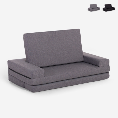 2 seater modular foldable space saving fabric sofa bed Miranda Promotion