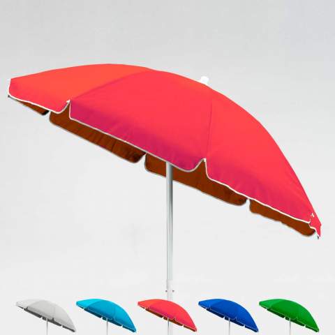 Capri 200cm Beach Umbrella With Tilt Mechanism Promotion