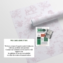 Victorian Pink Floral and Animal Wallpaper for Kids' Room Discounts