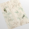 Oriental Floral Wallpaper with Japanese Bamboo Forest Design Sale