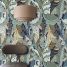 Victorian Arts and Craft Artistic Floral Design Wallpaper On Sale