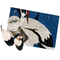 Set of 2 Washable Placemats 42x30cm Blue Herons Promotion