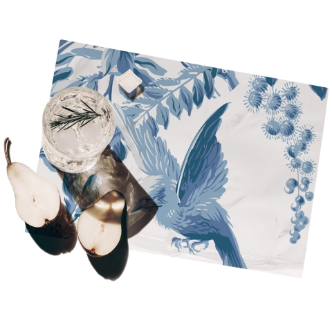 Set of 2 washable placemats natural style Royal Garden Promotion