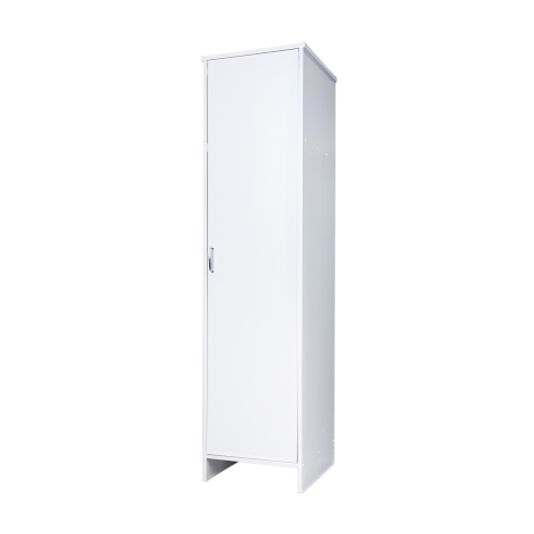 White PVC Laundry Bathroom Column with Door D8FC9006K Negrari Promotion