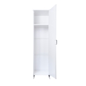 White PVC Laundry Bathroom Column with Door D8FC9006K Negrari Discounts