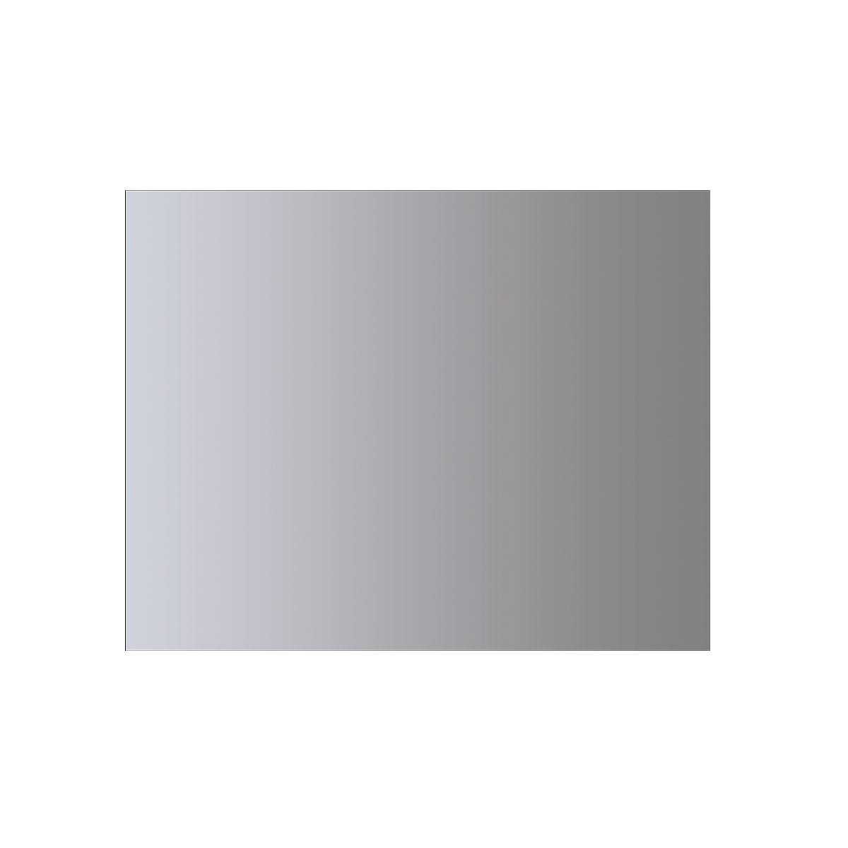Reversible Polished Edge Bathroom Mirror 60x45cm Mirror1 Negrari Promotion