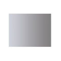 Reversible Polished Edge Bathroom Mirror 60x45cm Mirror1 Negrari Promotion