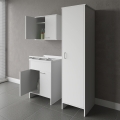 Negrari COMP 6 Laundry Room Set: Wall-Mounted Sink and Storage Column Promotion