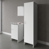 Negrari COMP 7 Laundry Column Set with Mirror Door Sink Cabinet Promotion