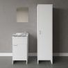 Negrari COMP 7 Laundry Column Set with Mirror Door Sink Cabinet On Sale