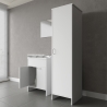 Negrari COMP 8 Laundry Cabinet Set with Mirror and Laundry Column On Sale