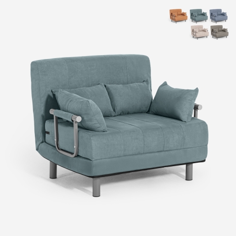 Folding fabric sofa bed space saving Deborah Twin Class Promotion