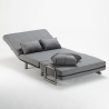 Deborah Twin Sofa Chair Bed - Foldable Upholstered Twin Size 