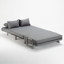 Deborah Twin Sofa Chair Bed - Foldable Upholstered Twin Size 