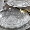 18-Piece Imperial Glass Dinnerware Set for 6 People with Transparent Design Sale