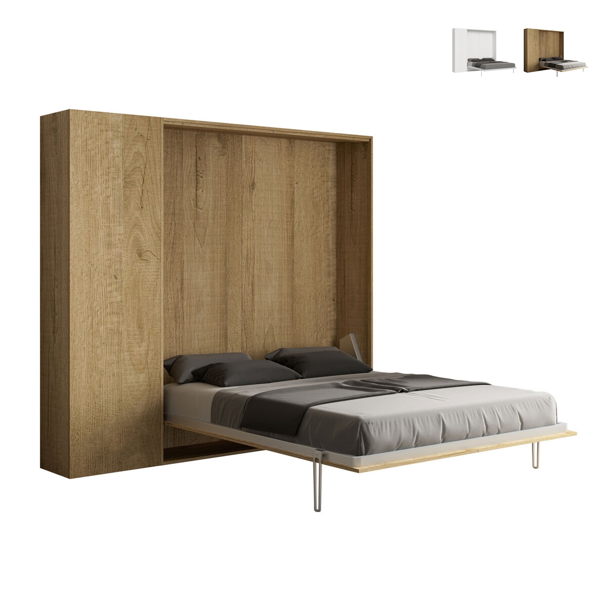 Kentaro Vertical Murphy Bed 160x190cm Promotion
