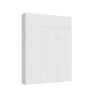 French Murphy Bed with Column and White Wall Cabinets Kentaro On Sale