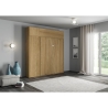 Kentaro Queen Size Murphy Bed 160x190cm with Column and Cabinets Choice Of