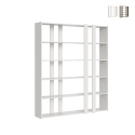 Kato A Large Modern Wall Bookshelf with 6 Shelves, 178x36x204cm Promotion