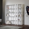 Kato A Large Modern Wall Bookshelf with 6 Shelves, 178x36x204cm On Sale