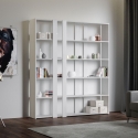 Kato A Large Modern Wall Bookshelf with 6 Shelves, 178x36x204cm Sale