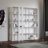 Kato A Large Modern Wall Bookshelf with 6 Shelves, 178x36x204cm Sale
