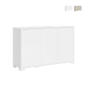 Lumina Modern Sideboard with 3 Doors, 130x40x83 cm, for Living Room or Kitchen Promotion