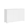 Lumina Modern Sideboard with 3 Doors, 130x40x83 cm, for Living Room or Kitchen Discounts