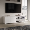 Modern Design TV Stand with Open Compartment and Shelves 150x40x40 Lumina On Sale