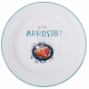 Set of 6 Flat Ceramic Plates with Assorted Designs Le Travisate Offers
