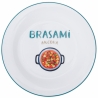 Set of 6 Flat Ceramic Plates with Assorted Designs Le Travisate Discounts