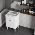 Negrari COMP 4 Glossy Sink Cabinet Set with Mirror, 60x45cm Promotion
