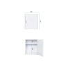 Laundry Room Furniture Set with Wall Cabinet and Tall Unit Negrari COMP 5 Sale