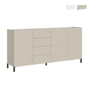 Solaria 3-Door 4-Drawer Modern Minimalist Sideboard 174x40x84 Promotion
