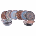 18-Piece Exotic Style Porcelain Dinnerware Set - Casablanca Pattern Promotion