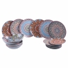 18-Piece Exotic Style Porcelain Dinnerware Set - Casablanca Pattern Promotion